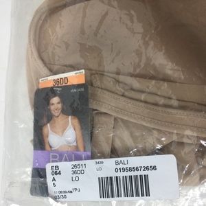 Bali 3439 One Smooth U Ultra Light Under Wire